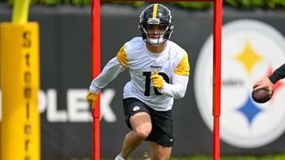 Steelers Rookie Roman Wilson Could Be Emerging As The Wide Receiver Two In Pittsburgh (Steelers News). Photo by Karl Roser / Pittsburgh Steelers