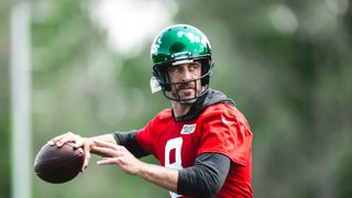 Steelers' Aaron Rodgers Suffered What Patrick Mahomes Had To Suffer Against The Eagles In Super Bowl LIX (Steelers News). Photo by New York Jets / Associated Press