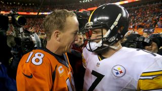 Peyton Manning Laughs At How He Played Possum Against Steelers (Steelers News). Photo by Bleacher Report