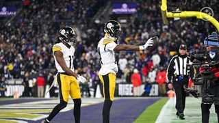 Steelers' George Pickens A Victim Of Not Having A Leader Like Hines Ward In Locker Room (Steelers News). Photo by Alysa Rubin / Pittsburgh Steelers