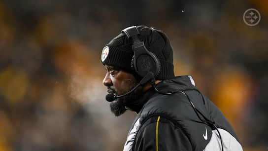 Pittsburgh Steelers' Head Coach Mike Tomlin during their loss to the Cincinnati Bengals at the end of the 2024 season.