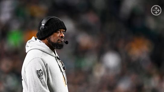 Pittsburgh Steelers Head Coach Mike Tomlin during a game against the Philadelphia Eagles in December of 2024.