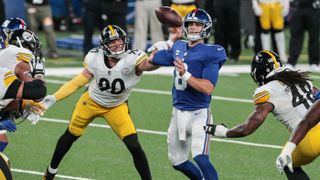 Steelers' TJ Watt Sends Strong Warning To Giants QB Daniel Jones About His Scrambling Habits (Steelers News). Photo by CBS Sports