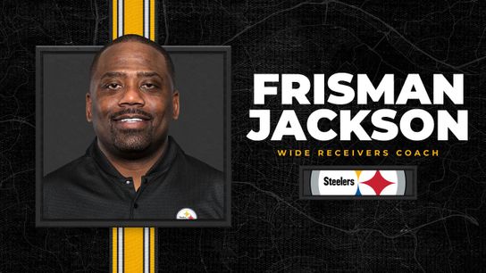 Steelers WR Coach Frisman Jackson 