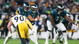 Lane Johnson Had Strong Thoughts About Steelers' TJ Watt Following Eagles' Win (Steelers News). Photo by Kiel Leggere / Philadelphia Eagles