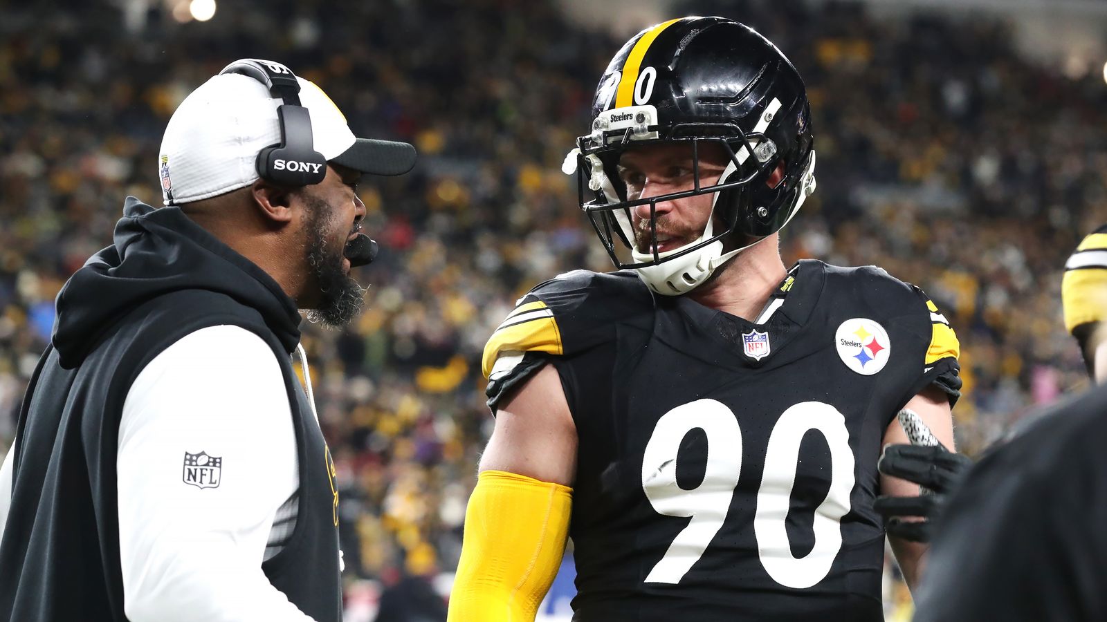"Change Is Good": Steelers' TJ Watt Doesn't Hold Back The Truth About Mike Tomlin Leaving (Steelers News). Photo by © Charles LeClaire / Imagn Images