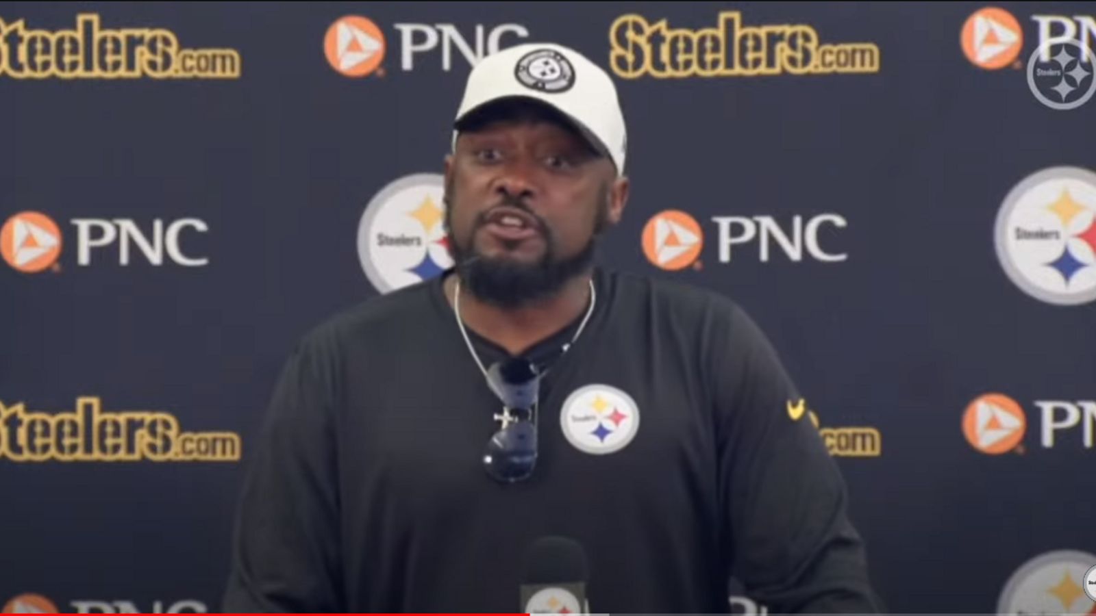 Mike Tomlin shuts down Matt Canada rumors