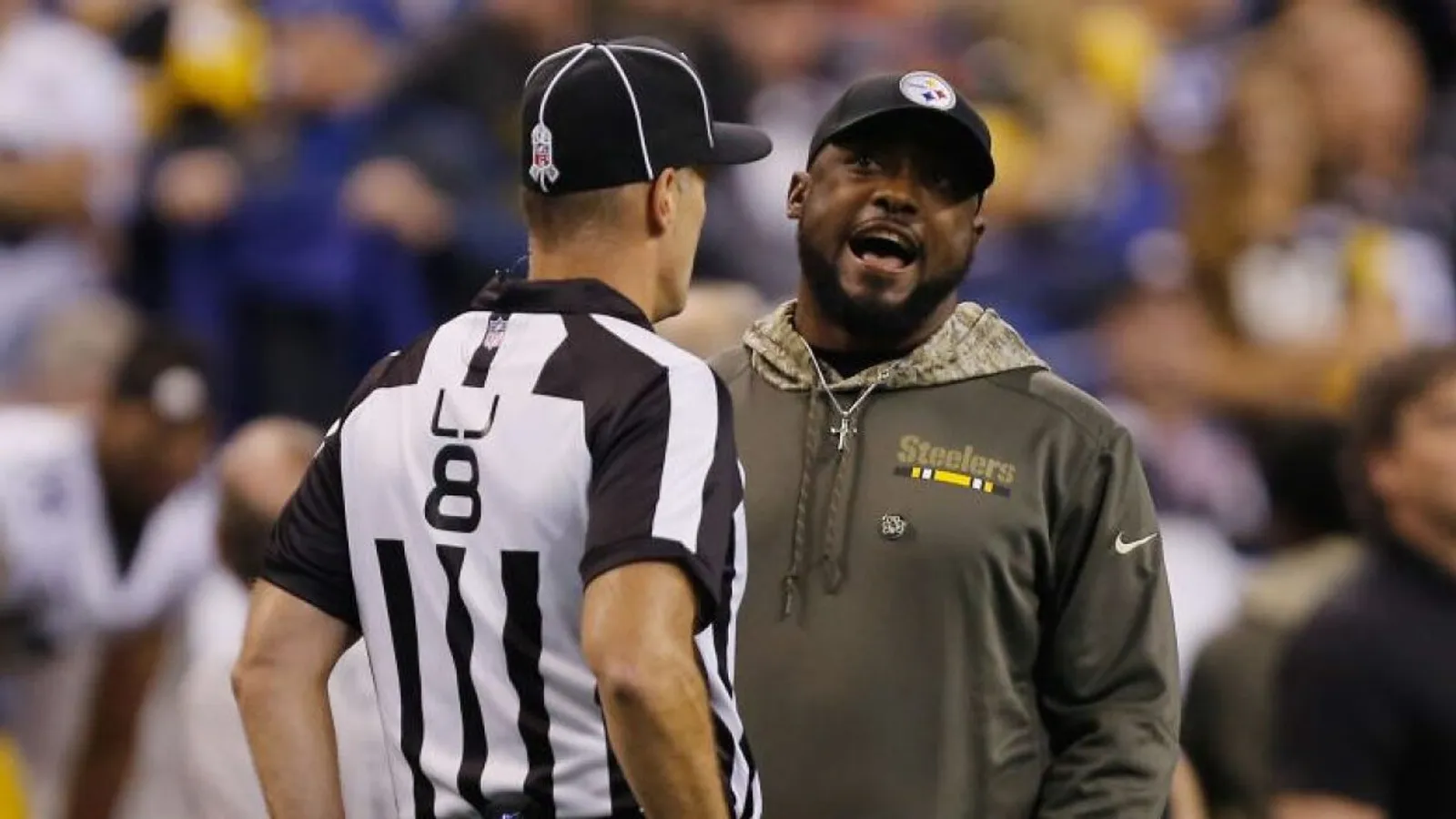 Steelers' Mike Tomlin ref