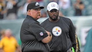 Steelers' Mike Tomlin Certainly Needs To Steal Chiefs' Andy Reid's Escape Plan (Steelers News). Photo by Eric Hartline / US PRESSWIRE