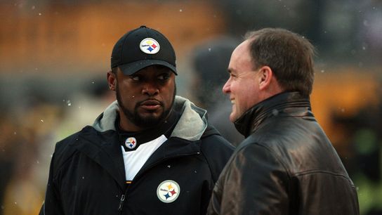 Steelers Mike Tomlin and Kevin Colbert