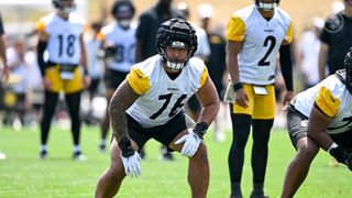 Steelers’ Troy Fautanu Admits The NFL Should Be Scared Of Their New Offensive Line (Steelers News). Photo by Steelers.com