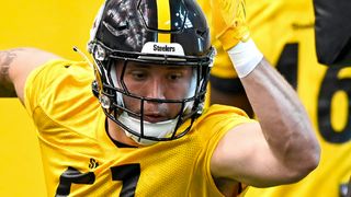 Steelers Rookie Nick Herbig Stakes Out A Claim On The Edge In Impressive Day 1 Performance (Steelers News). Photo by Steelers.com