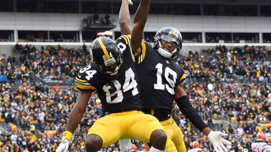 Pittsburgh Steelers Antonio Brown and Juju Smith-Schuster