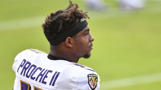 The Baltimore Ravens traded up to select wide receiver James Proche out of SMU in the sixth round of the 2020 NFL Draft. Steelers James Proche.