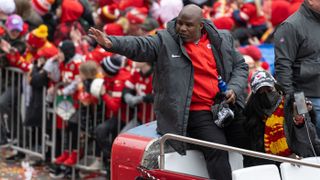 Marcus Spears: Steelers Should Bring In Elite Offensive Coordinator Eric Bieniemy (Steelers News). Photo by Amy Kontras/USA TODAY Sports