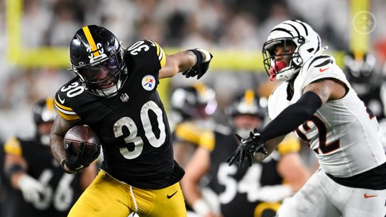 Steelers Jaylen Warren Bengals