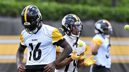 Steelers' Quez Watkins Calvin Austin III