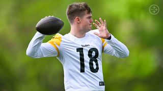 Steelers' Will Howard’s Pre-Draft Process Took A Surprising Turn That Got NFL Scouts Talking: "Jalen Hurts" (Steelers News). Photo by Alysa Rubin / Pittsburgh Steelers