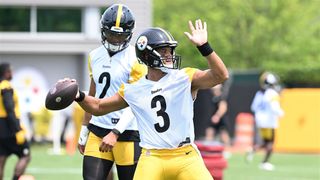 Steelers' Russell Wilson Shouldn't Be Threatened By Justin Fields: "Nothing He Can Or Cannot Do" To Lose His Starting Job (Steelers News). Photo by Sebastian Foltz / Pittsburgh Post-Gazette