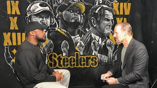 Steelers Mike Tomlin and Bill Cowher