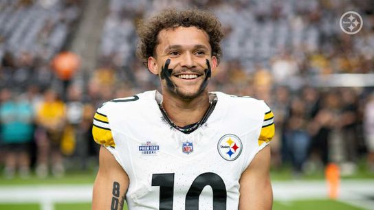 Steelers' Roman Wilson Shares Powerful Personal Goal As Pittsburgh Faces Wide Receiver Void. Photo by Pittsburgh Steelers