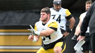 Steelers' Zach Frazier Remembers Hoping He'd Fall To Pittsburgh (Steelers News). Photo by Pittsburgh Post-Gazette